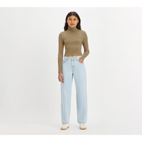 New 32x30 Levi’s Baggy Dad Women’s Jeans A3494 0029 - Picture 4 of 8